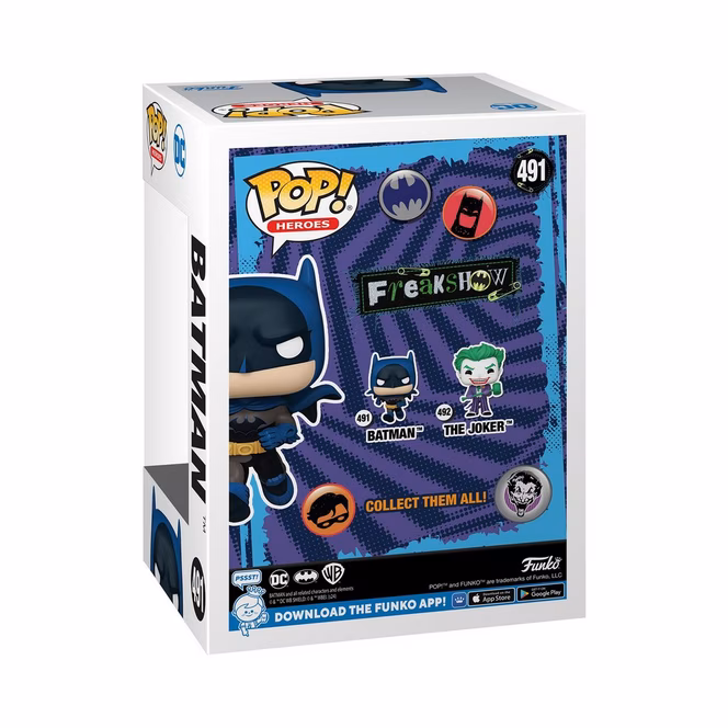 GameStop Funko POP! Batman Gotham Freakshow 4.3-In Figure GameStop Exclusive