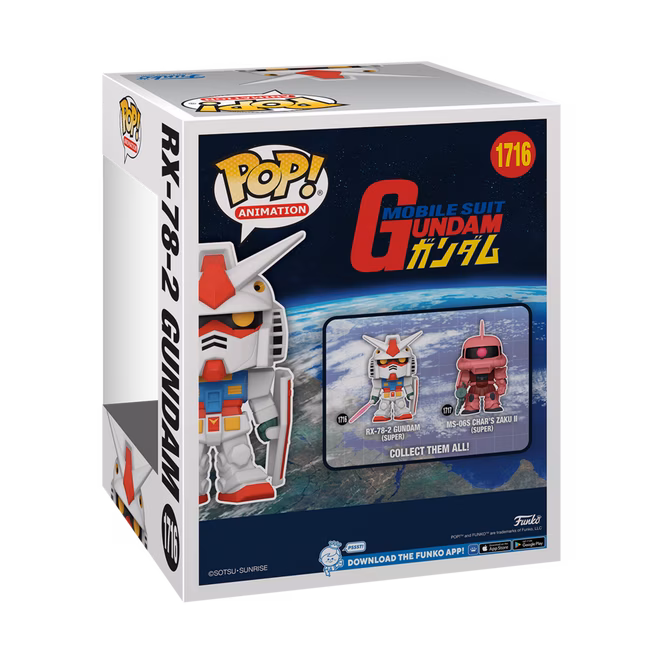 GameStop Funko POP! Super: Mobile Suit Gundam RX-78-2 Gundam 6.35-in Vinyl Figure