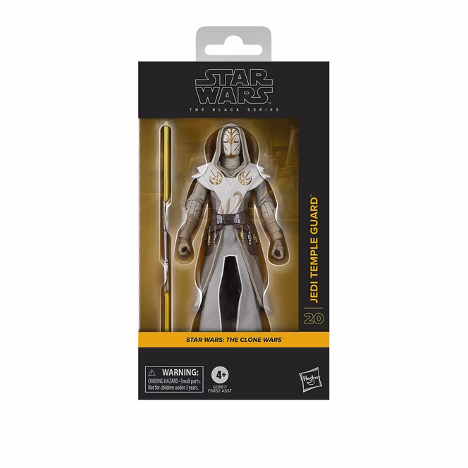 GameStop Hasbro Star Wars: The Black Series Jedi Temple Guard (The Clone Wars) Premium 6-in Action Figure