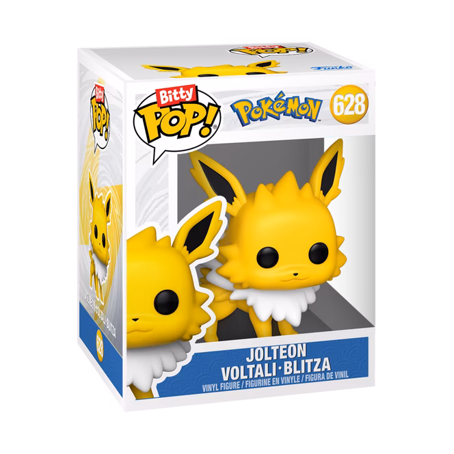 GameStop Funko Bitty POP! Pokemon Vinyl Figure Set 4-Pack (Charmander, Jolteon, Lapras, Rattata)