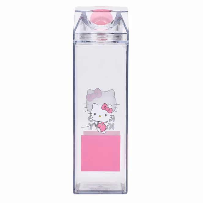 GameStop Hello Kitty Character 16 Oz Plastic Milk Carton