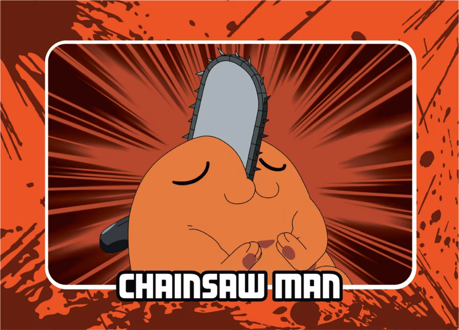 GameStop FiGPiN Chainsaw Man Cybercel Trading Card Foil Pack