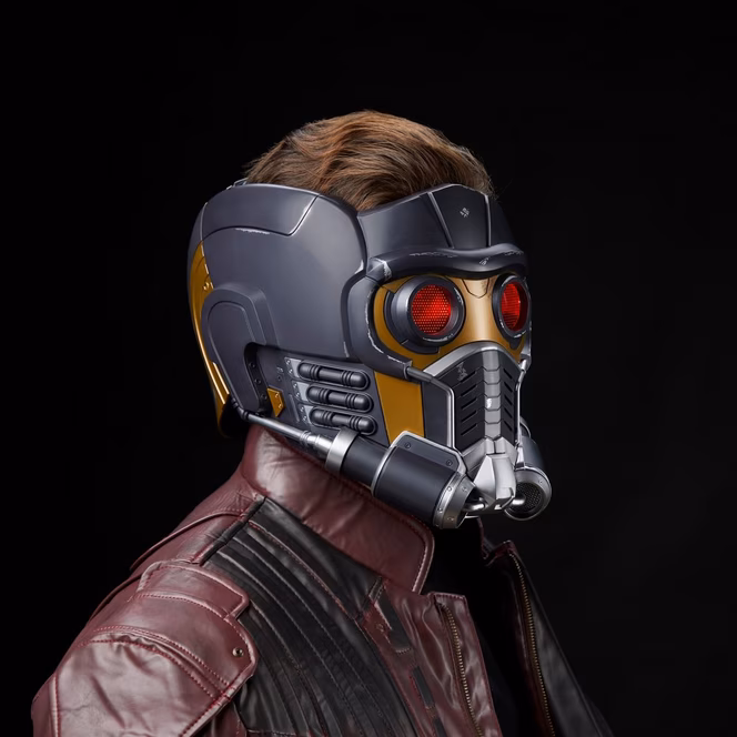 GameStop Hasbro Marvel Legends Series The Infinity Saga Star-Lord Premium Roleplay Electronic Helmet