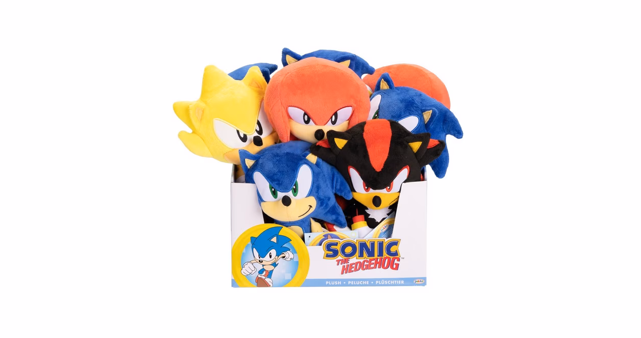 GameStop Jakks Pacific Sonic the Hedgehog 9-in Plush (Styles May Vary)