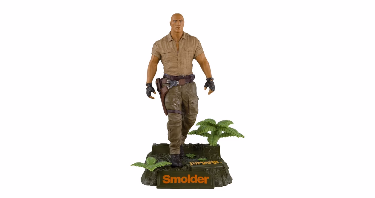 GameStop McFarlane Toys Movie Maniacs: Jumanji Dr. Smolder Bravestone 6-in Statue