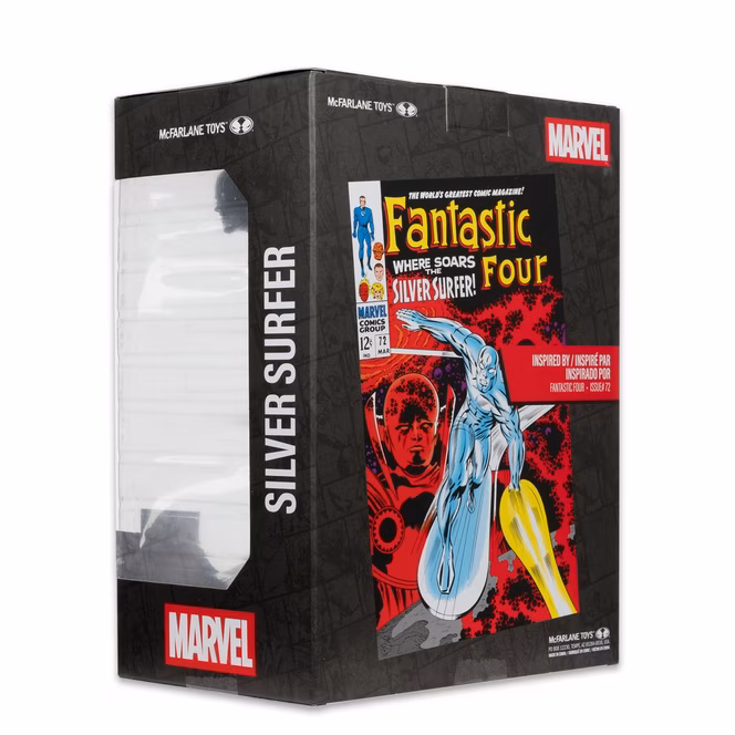GameStop McFarlane Toys Marvel Collection Fantastic Four Silver Surfer (issue 72) 1:6th Scale Figure