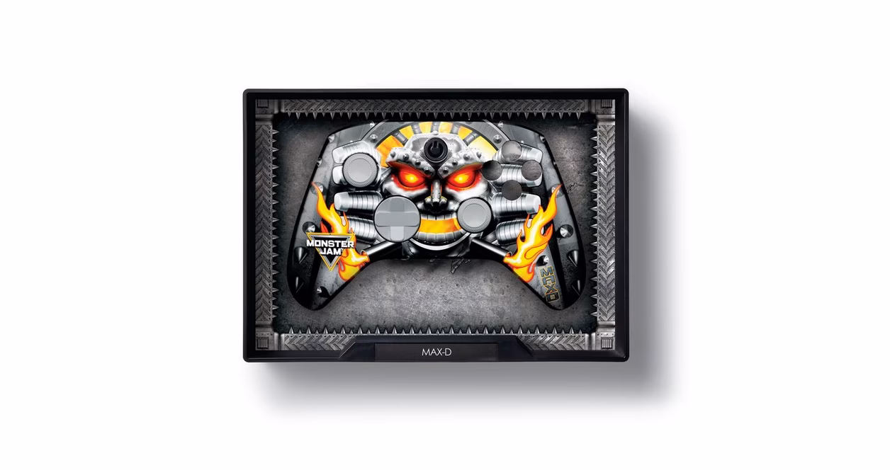 GameStop CANDY CON Monster Jam Controller Kit Framed Edition - Max-D GameStop Exclusive