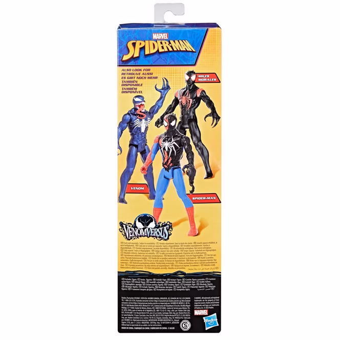 GameStop Hasbro Marvel Spider-Man Venom vs Titan Hero Series Spider-Man Action Figure