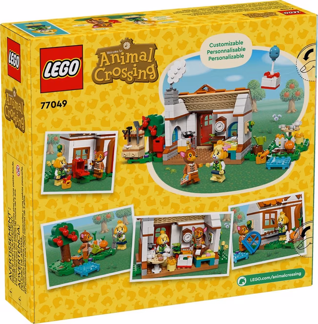 GameStop LEGO Animal Crossing Isabelle's House Visit 77049