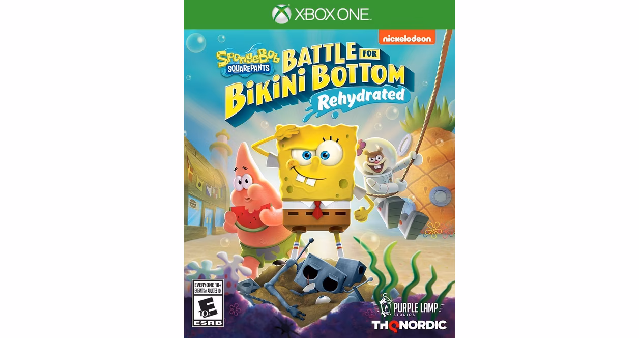 GameStop SpongeBob SquarePants: Battle for Bikini Bottom - Rehydrated - Xbox One