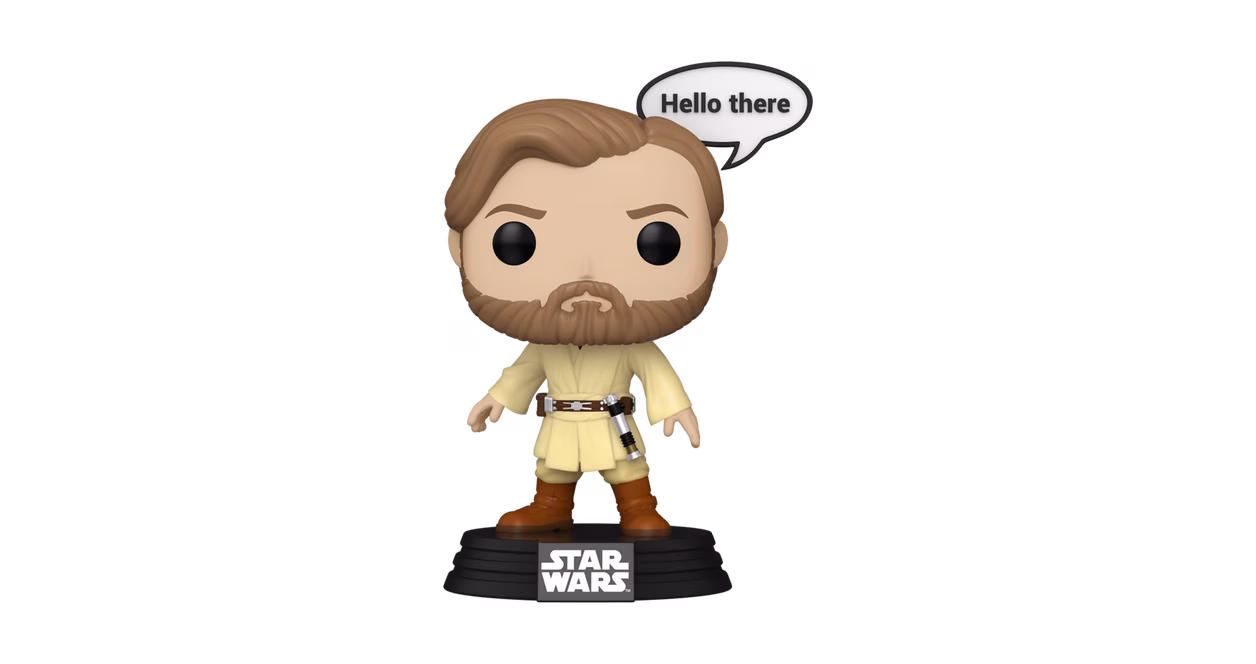 GameStop Funko POP! Sayings Star Wars: Obi-Wan Kenobi 4.8-in Vinyl Sayings Figure