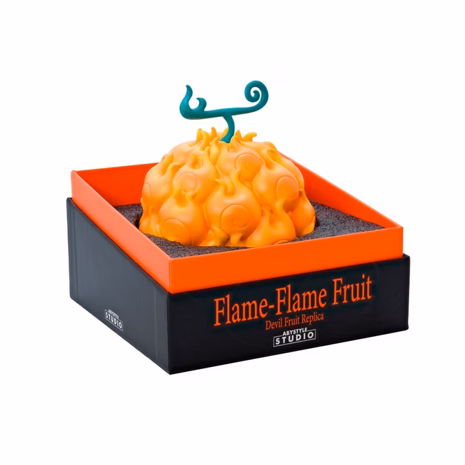 GameStop ABYStyle One Piece Super Figure Collection Flame-Flame Fruit Replica