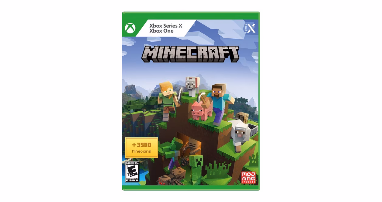 GameStop Minecraft with 3500 Minecoins - Xbox Series X, Xbox One