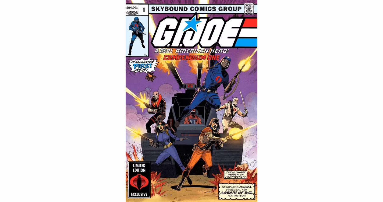 GameStop GI Joe Compendium Book One GameStop Exclusive