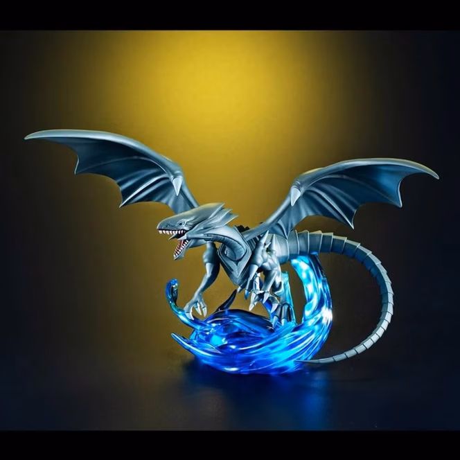 GameStop Bandai Megahouse Yu-Gi-Oh! Blue Eyes White Dragon Monster Chronicle 4.7-in Statue