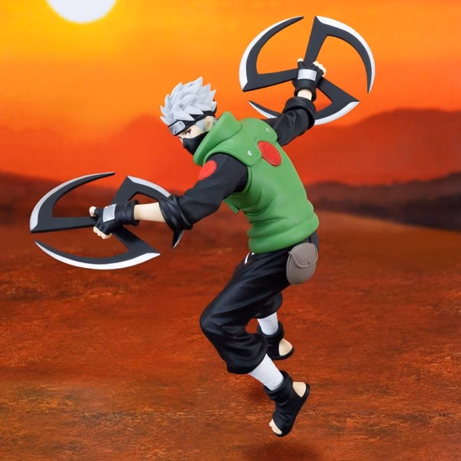 GameStop Banpresto Naruto Shippuden - Hatake Kakashi Narutop99 4.3-in Figure