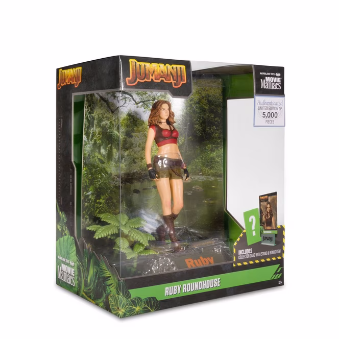 GameStop McFarlane Toys Movie Maniacs: Jumanji Ruby Roundhouse 6-in Statue