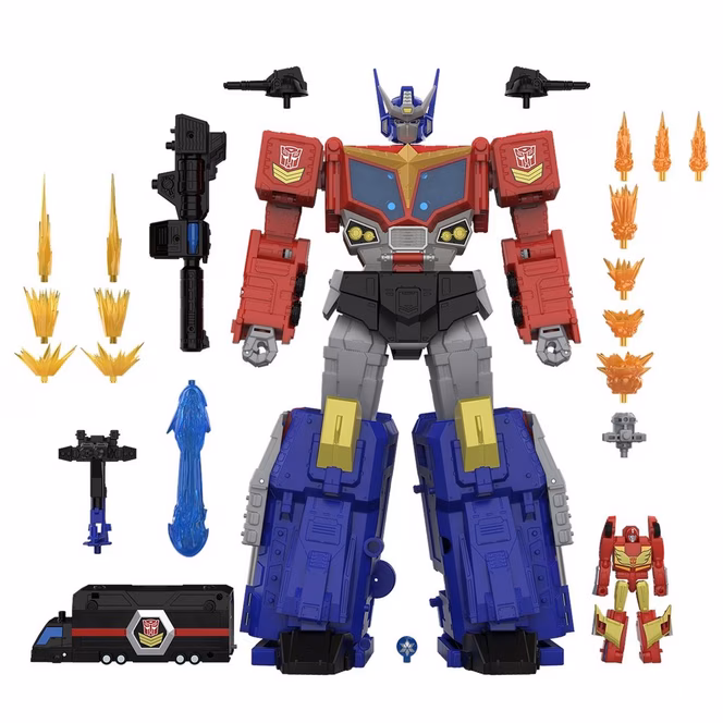 GameStop Hasbro Transformers Generations Age of the Primes Titan Class Star Optimus Prime 15-in Action Figure