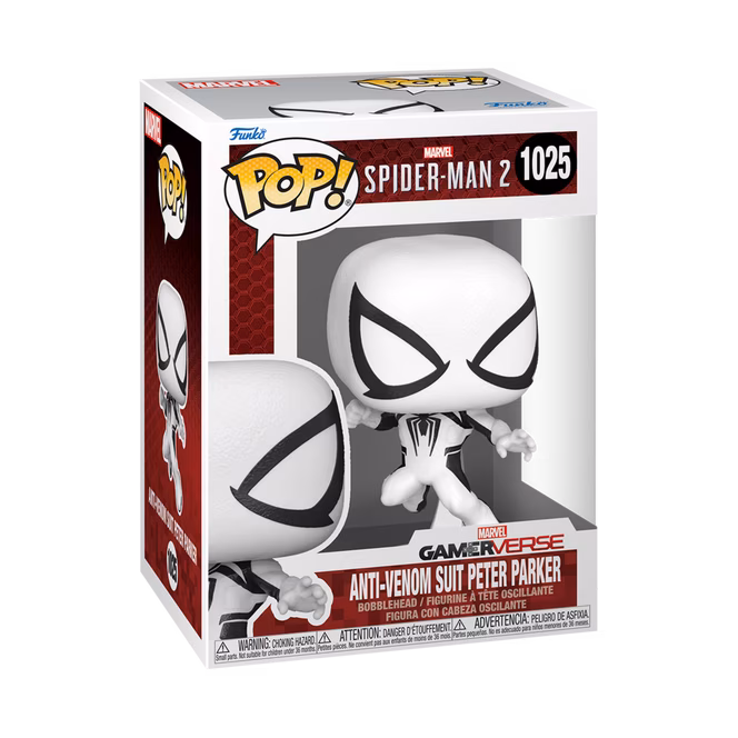 GameStop Funko POP! Games: Marvel's Spider-Man 2 Anti-Venom Peter 4.15-in Vinyl Figure