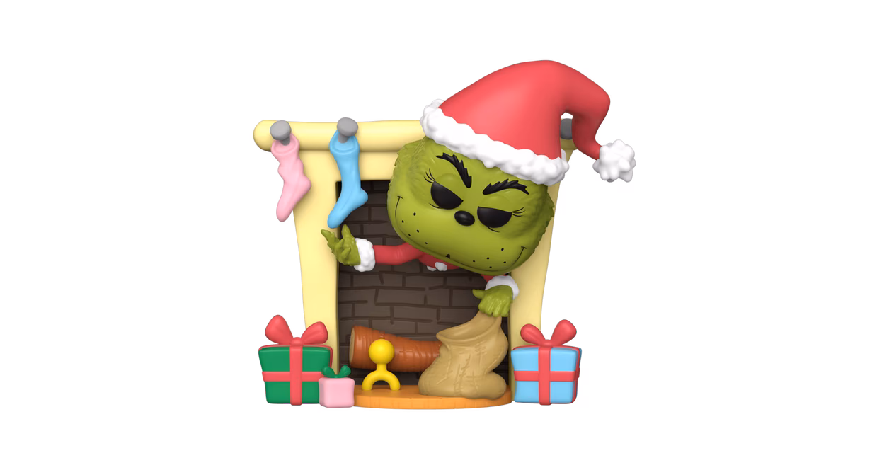 GameStop Funko POP! Deluxe: How the Grinch Stole Christmas Grinch 4.2-in Vinyl Figure