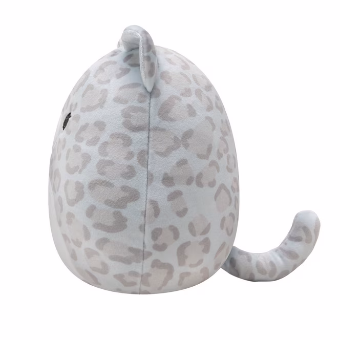 GameStop Squishmallows Grey Spotted Leopard with Eyelashes and Sparkle Ears 8-In Plush