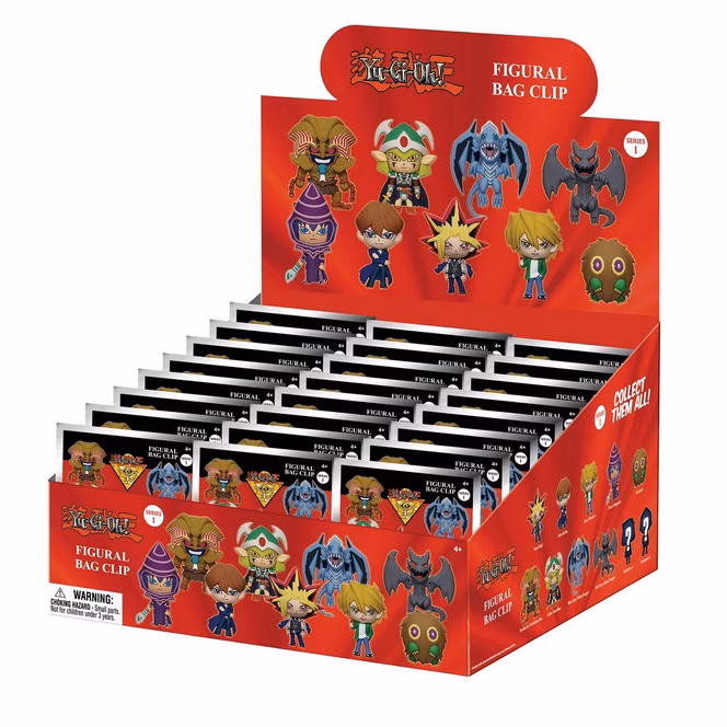 GameStop Yu-Gi-Oh! Series 3D Foam Bag Clip Blind Bag (Styles May Vary)