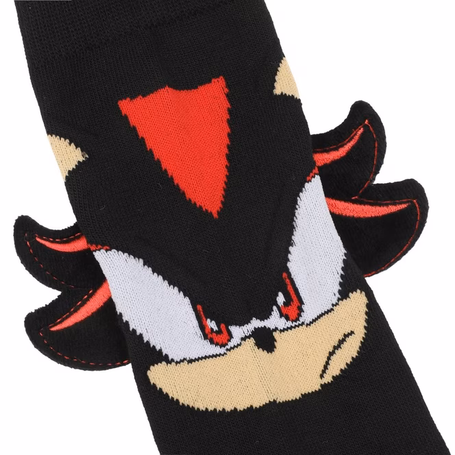 GameStop Shadow the Hedgehog Novelty Crew Socks