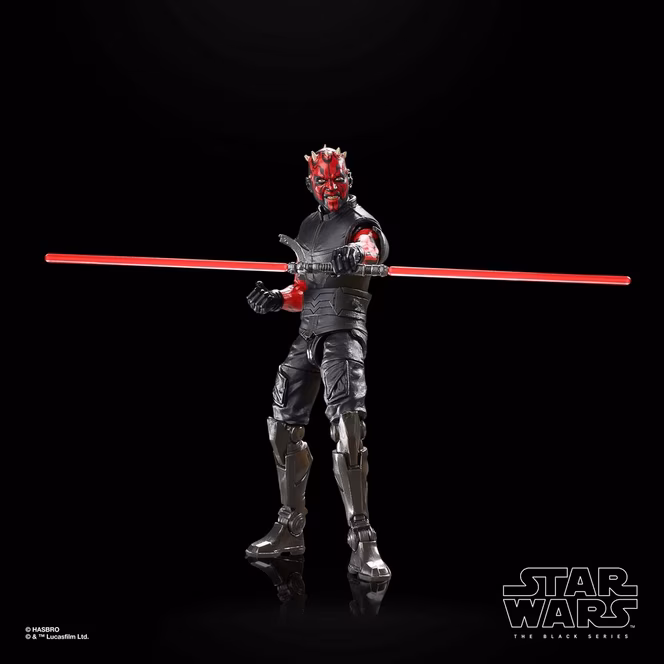 GameStop Hasbro Star Wars: The Black Series Gaming Greats Star Wars: Battlefront II Darth Maul (Old Master) 6-in Action Figure GameStop Exclusive