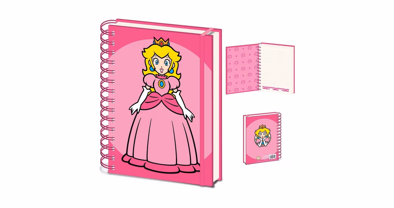 GameStop Super Mario Peach Wiro Notebook