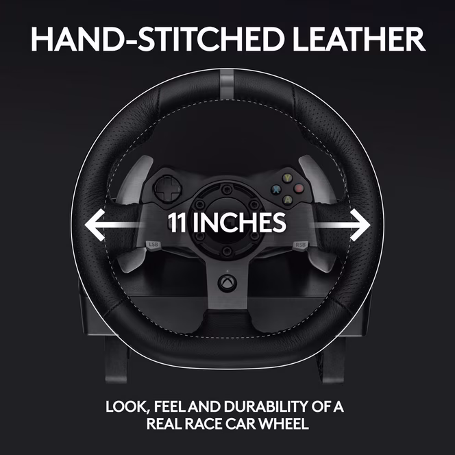 GameStop Logitech G920 Driving Force Racing Wheel for Xbox One and PC