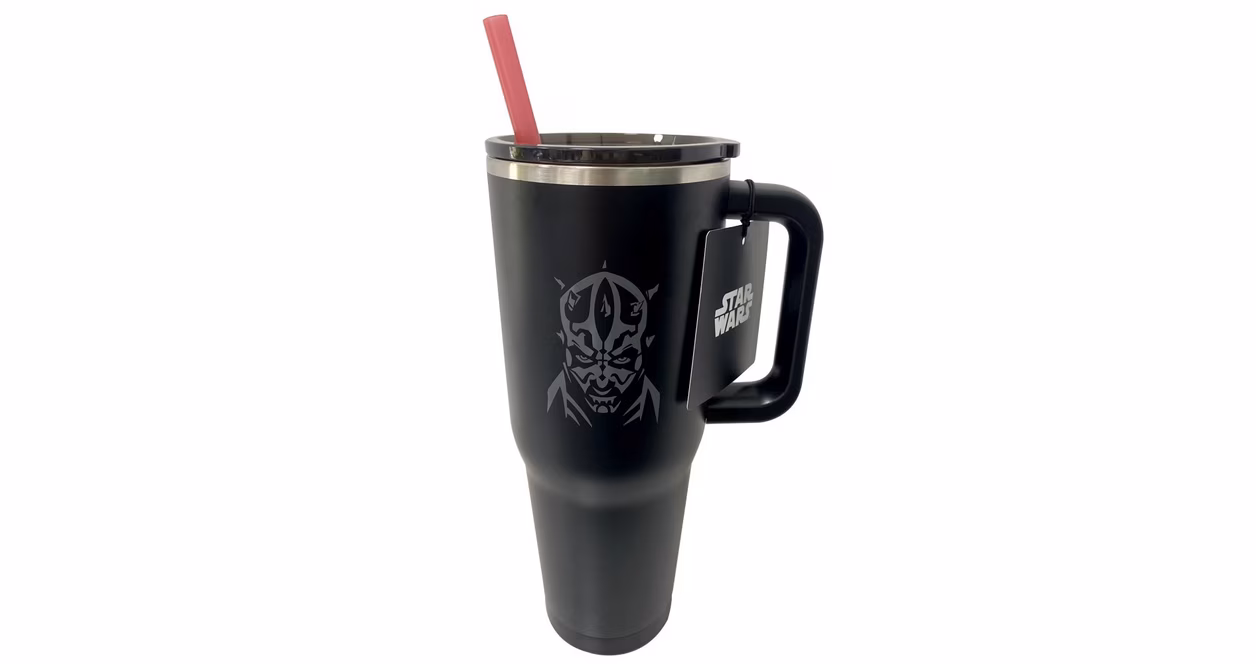GameStop Star Wars Darth Maul 40oz Black Tumbler