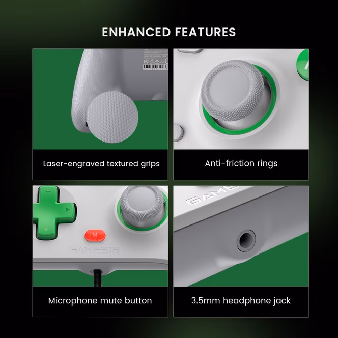 GameStop GameSir Wired Controller for Xbox Series X/S, Xbox One, and Windows 10/11 GameStop Exclusive