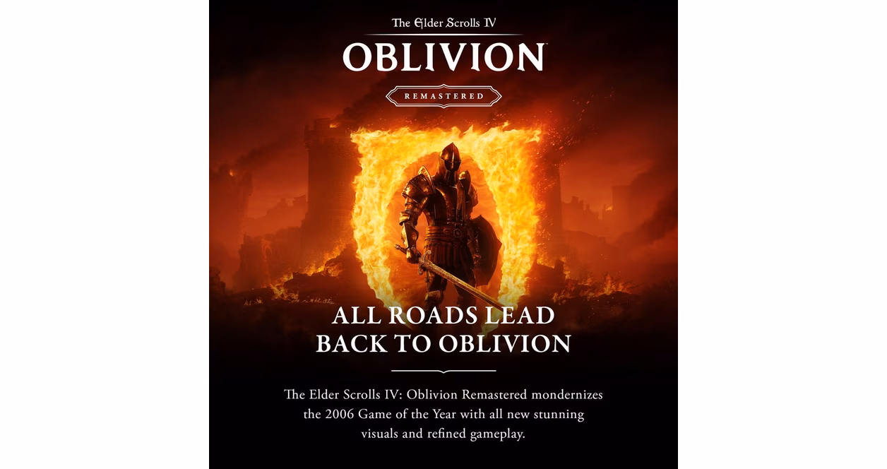 GameStop The Elder Scrolls IV: Oblivion Remastered Deluxe Upgrade - Xbox Series X/S