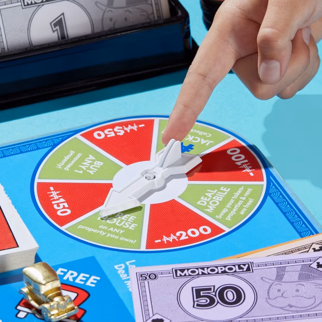 GameStop Monopoly Free Parking Jackpot Board Game