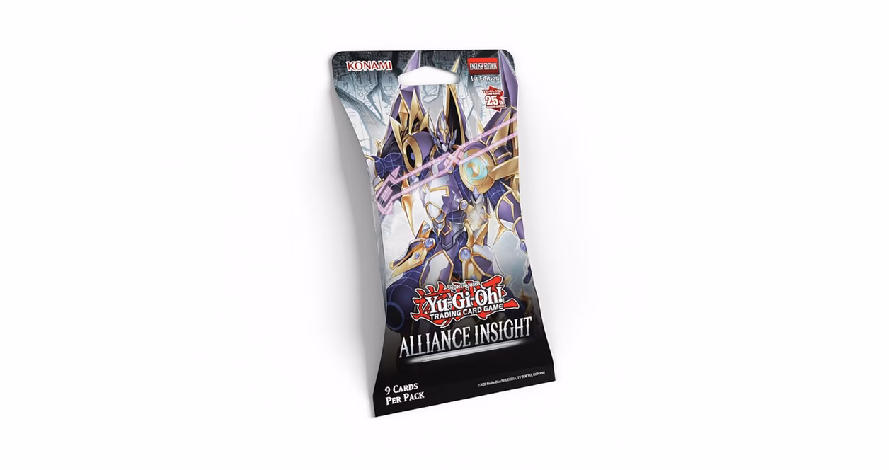 GameStop Yu-Gi-Oh! Trading Card Game: Alliance Insight Core Booster Sleeve Pack