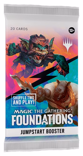 GameStop Magic: The Gathering Foundations Jumpstart Booster Box (24 Boosters)
