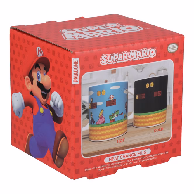 GameStop Super Mario Level Heat Change 10 oz. Mug