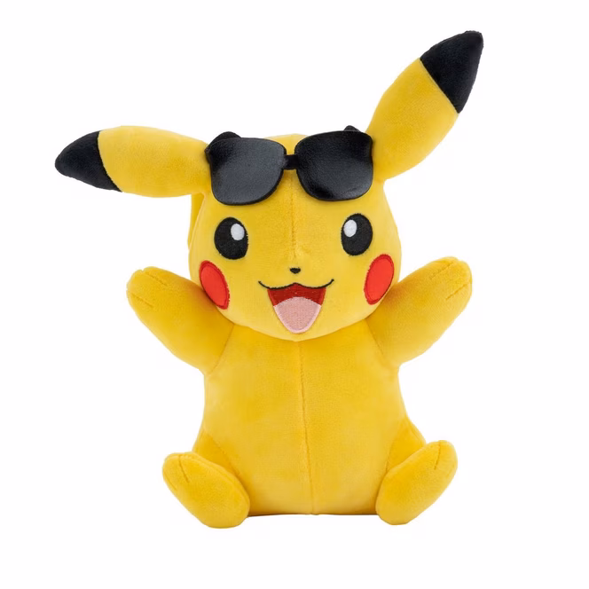 GameStop azwares Pokemon Pikachu Seasonal Summer 8-in Plush (Styles May Vary)
