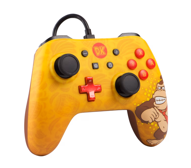 GameStop PowerA Enhanced Wired Controller for Nintendo Switch - Donkey Kong