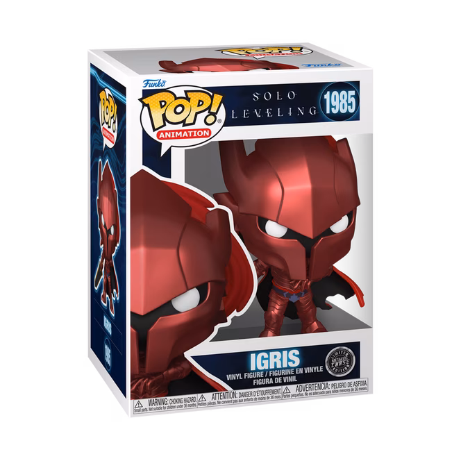 GameStop Funko POP! Animation: Solo Leveling Igris (or Chase) 4.5-in Vinyl Figure