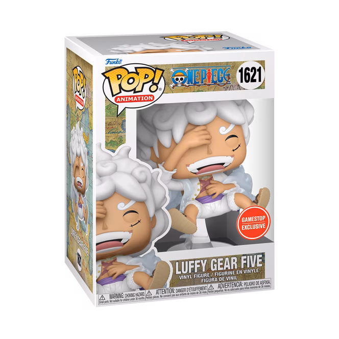 GameStop Funko POP! Animation: One Piece Luffy Gear 5 5.2-in Vinyl Figure GameStop Exclusive