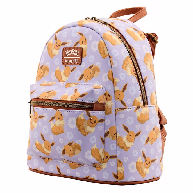 GameStop Loungefly Pokemon Eevee Floral Mini Backpack GameStop Exclusive