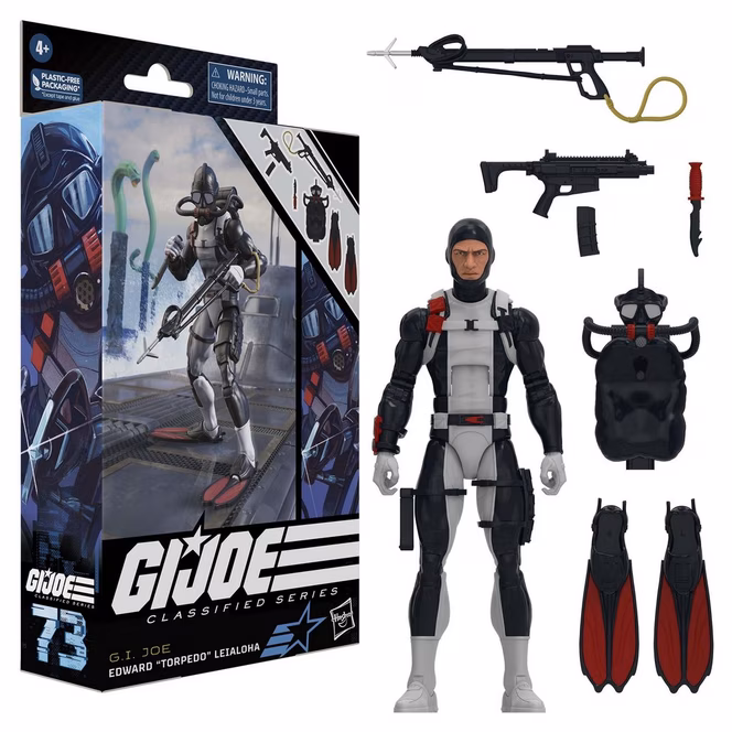 GameStop Hasbro G.I. Joe Classified Series Edward (Torpedo) Leialoha 6-in Action Figure