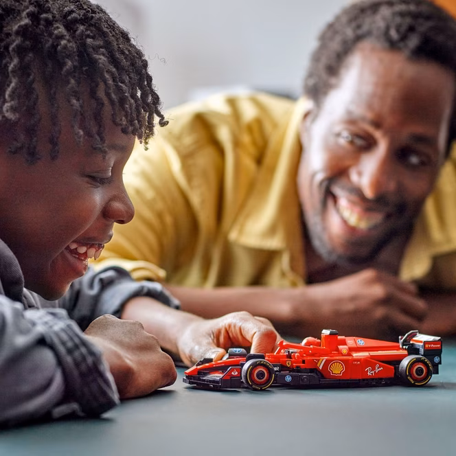 GameStop LEGO Speed Champions Ferrari SF-24 F1 Race Car Building Set 77242