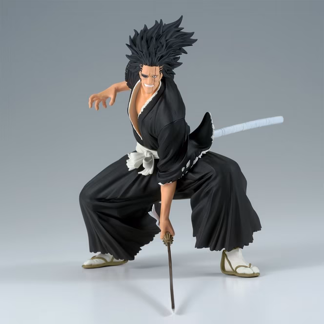 GameStop Banpresto Bleach Vibration Stars Kenpachi Zaraki 5.10-in Statue