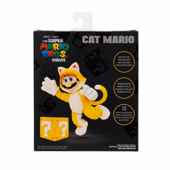 GameStop Jakks Pacific The Super Mario Bros. Movie Cat Mario 5-in Figure