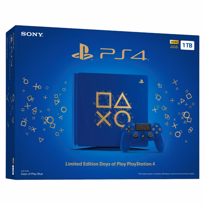 GameStop Sony PlayStation 4 Slim Console 1TB - Blue