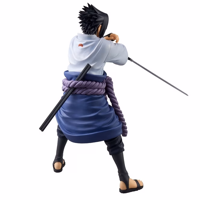 GameStop Banpresto Naruto Shippuden Grandista Sasuke Uchiha 9.4-in Statue