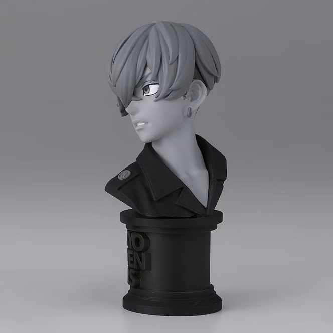 GameStop Banpresto Tokyo Revengers Faceculptures Chifuyu (Version B) 4.3-in Statue