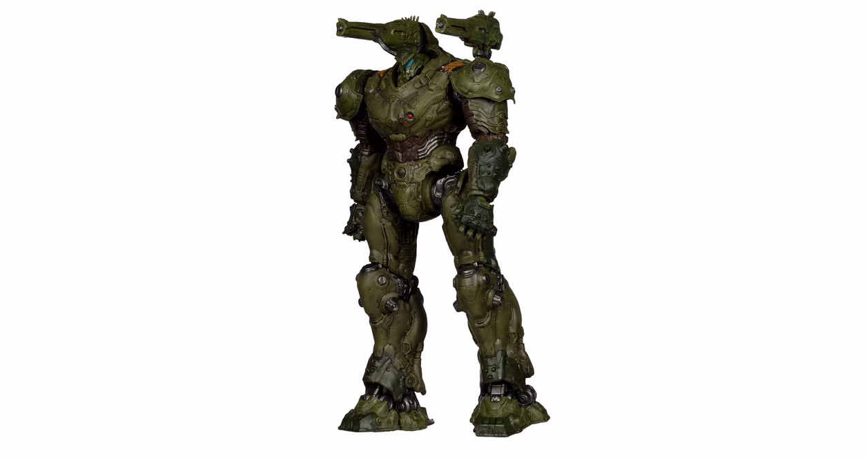 GameStop McFarlane Toys DOOM: The Dark Ages Slayer Doom Slayer (Mech Suit) 12-in Action Figure